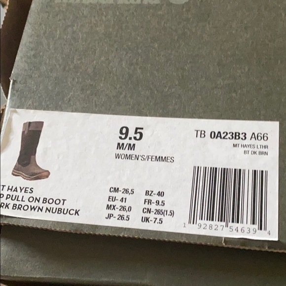 BNWT Timberland women suede brown boots 7.5 & 9.5 - Picture 9 of 13